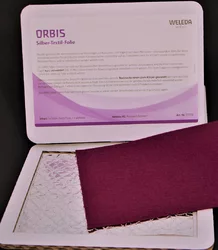 ORBIS Silber-Textil-Folie violett