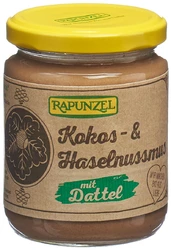 Rapunzel Kokos-Haselnussmus mit Dattel
