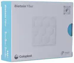 Biatain Fiber gelierender Faserverband 5x5cm