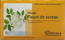 Sidroga fleurs de sureau