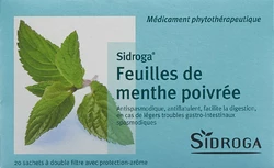 Sidroga feuilles de menthe poivrée