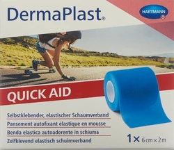 DermaPlast QuickAid 6cmx2m blau