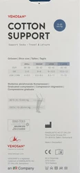 Venosan Cotton Support Socks A-D S silver
