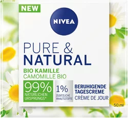 NIVEA Pure & Natural Sensitive Tagescreme Kamille Bio