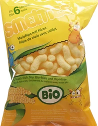 SMELTIES Bio-Maisflips mit Hirse