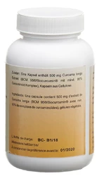 Holistic Med Curcuma-Extrakt 500 mg Vegikaps