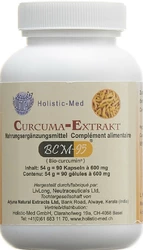 Holistic Med Curcuma-Extrakt 500 mg Vegikaps