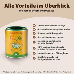 Chi-Tea Wellness-Tee grüner Tee Mate Guarana