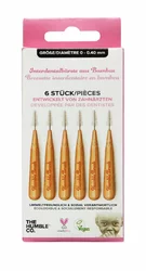 THE HUMBLE Interdentalbürste Bambus 0.4mm