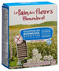 Le Pain des fleurs Knusprige Schnitten Buchweizen ohne Zuckerzusatz