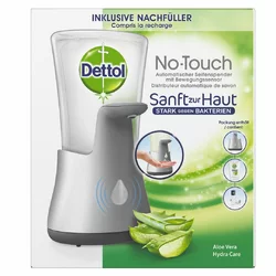 Dettol No-Touch - Starter-Set silber Aloe Vera