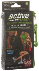 BORT ActiveColor Sport Wadenstütze M schwarz/grün