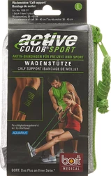 BORT ActiveColor Sport Wadenstütze L schwarz/grün