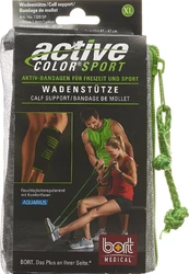 BORT ActiveColor Sport Wadenstütze XL schwarz/grün