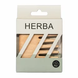 Herba Strähnen-Taschenkamm Buchenholz