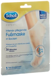 Scholl EXPERTCARE intensiv pflegende Fussmaske Macadamiaöl