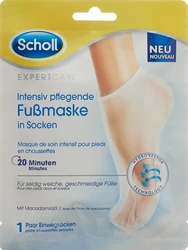 Scholl EXPERTCARE intensiv pflegende Fussmaske Macadamiaöl