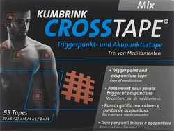 CROSSTAPE Mix Schmerz- und Akupunkturtape 20x S/27x M/6x L/2x XL