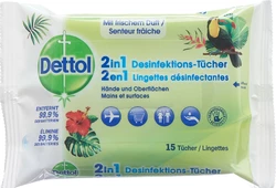 Dettol 2in1 Desinfektions-Tücher