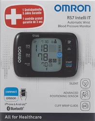 Omron Blutdruckmessgerät Handgelenk RS7 Intelli IT mit OMRON Connect App inklusive Gratisservice