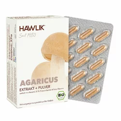 Hawlik Agaricus Extrakt + Pulver Kapsel
