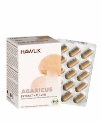 Agaricus Extrakt + Pulver Kapsel