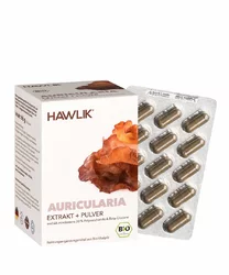 Hawlik Auricularia Extrakt + Pulver Kapsel