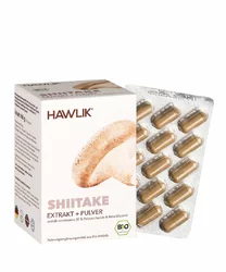 Hawlik Shiitake Extrakt + Pulver Kapsel