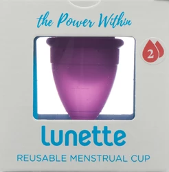 Lunette Menstruationstasse Grösse 2 lila