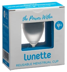 Lunette Menstruationstasse Grösse 1 klar