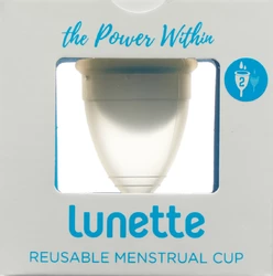 Lunette coupe menstruelle Grösse 2 clair