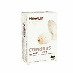 Hawlik Coprinus Extrakt und Pulver Kapsel