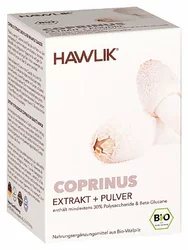 Hawlik Coprinus Extrakt und Pulver Kapsel