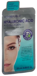 skin republic Hyaluronic Acid + Collagen Face Mask Mask