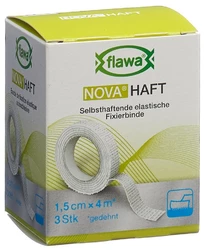 flawa Nova Haft kohäsive Gazebinde 1.5cmx4m