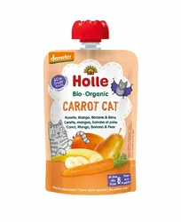 Holle Carrot Cat - Pouchy Karotte Mango Banane & Birne