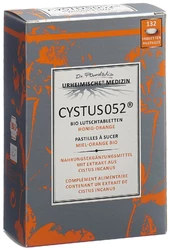 Cystus 052 Bio Lutschtabletten Honig-Orange