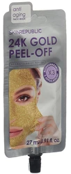 skin republic 24K Gold Peel-Off Face Mask 3 Aplikationen