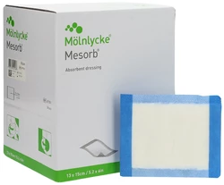 Mesorb Absorbierender Saugverband 13x15cm steril