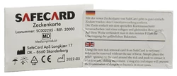 SAFECARD carte à tiques avec loupe