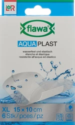 flawa Aqua Plast Pflasterstrips 10x15cm wasserfest