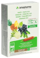 Arkofluide Ananas Mate Fenchel Weintrester Bio
