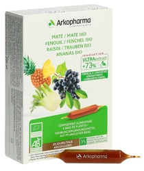 Arkofluide Ananas Mate Fenchel Weintrester Bio