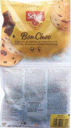 Bon Choc süsse Brötchen mit Schokolade ohne Gluten