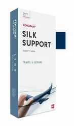 Venosan Silk Support a-d socks M marine