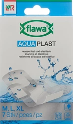 flawa Aqua Plast Pflasterstrips wasserfest 3 Grössen