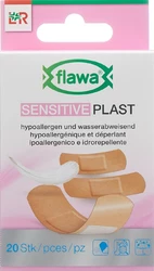 flawa Sensitive Plast Pflasterstrips 3 Grössen