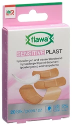 flawa Sensitive Plast Pflasterstrips 3 Grössen