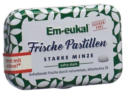 Em-eukal Frische Pastillen starke Minze zuckerfrei mit Xylit