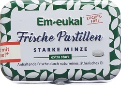 Em-eukal Frische Pastillen starke Minze zuckerfrei mit Xylit